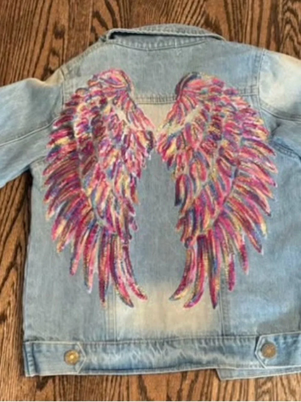 Lola + The Boys Light Wash Denim Jacket - Pale Blue